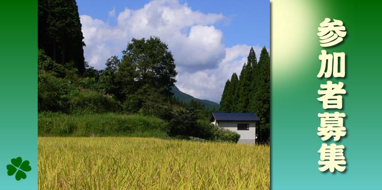 参加者募集